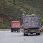 C100 turcks Lancang to Shangyun