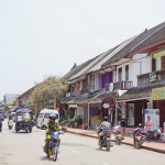 Strasse in Luang Prabang