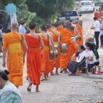 L155 Tak Bat, Luang Prabang