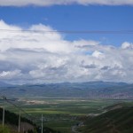 S162 cycling into Litang