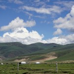 S179 cycling into Litang